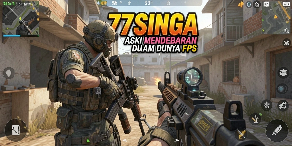 Gameplay 77SINGA yang menegangkan dengan aksi FPS.