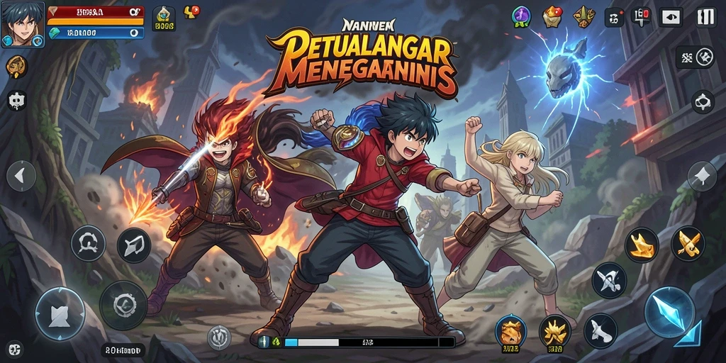 Tampilan gameplay 898A yang menakjubkan dan penuh warna.
