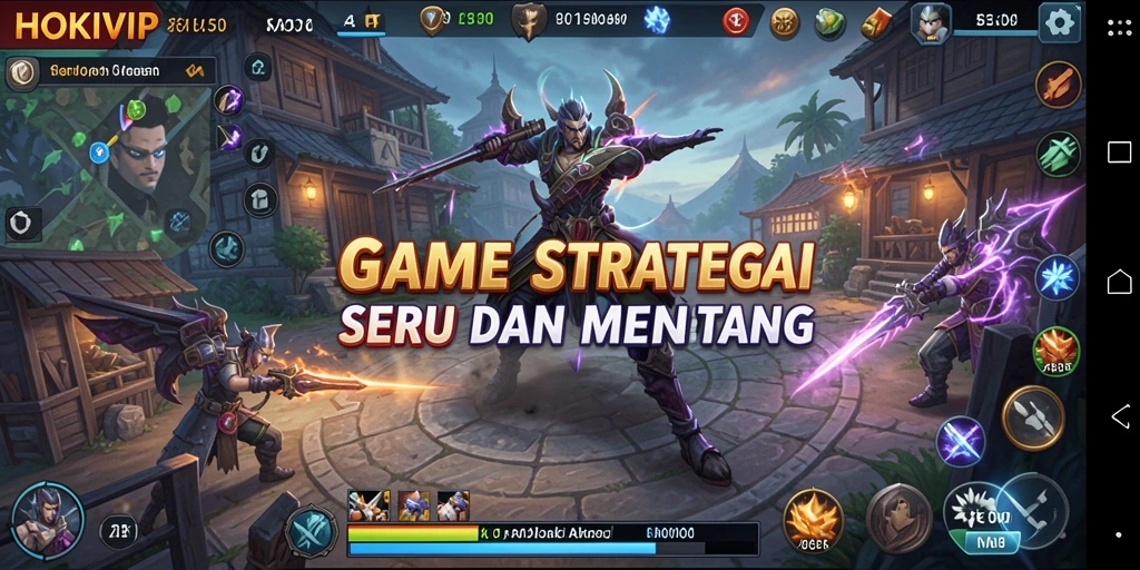 Gameplay HOKIVIP dengan taktik yang mendebarkan.