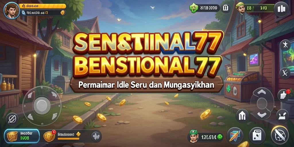 Tampilan screenshot SENSATIONAL77 yang menunjukkan aksi gameplay Idle