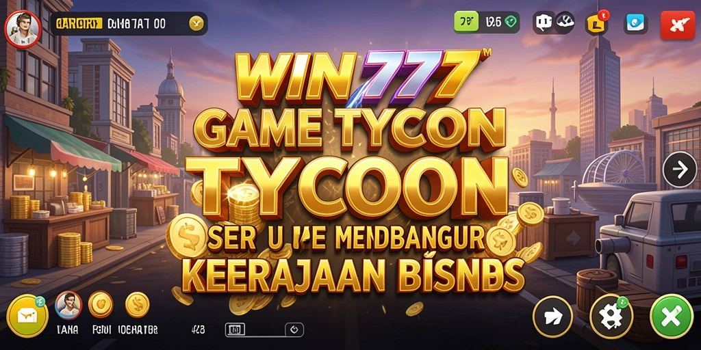 Screenshot gameplay WIN777 menampilkan desain menarik dan interaksi bisnis yang seru.